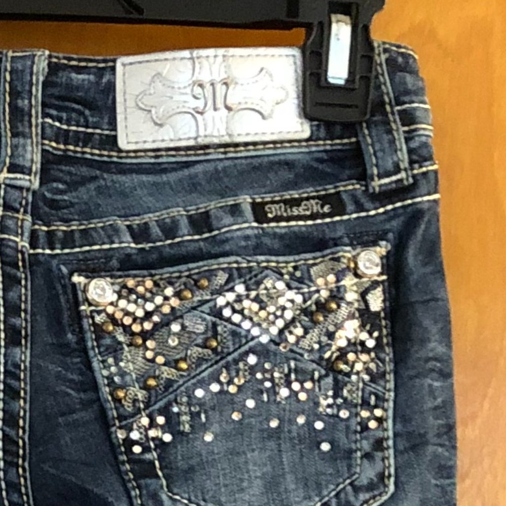 Miss Me Brand Bootcut Blue Jeans